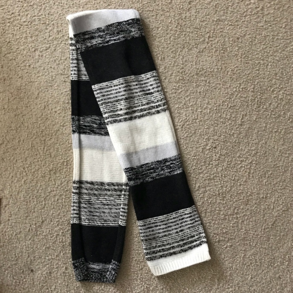 Gap soft marled stripe scarf